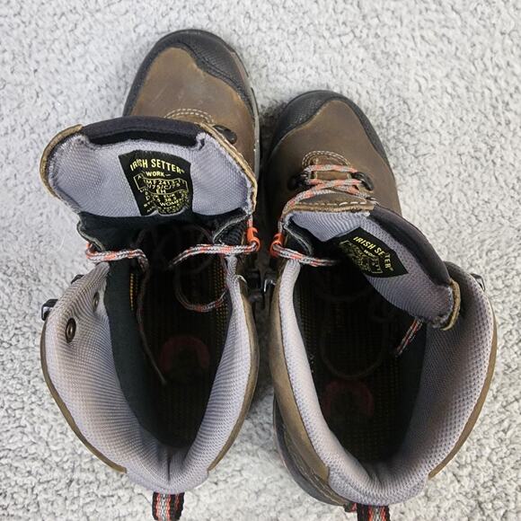 Irish Setter Red Wings Boots Womens 8 D Crosby Composite Toe Waterproof 83214 - Picture 8 of 10